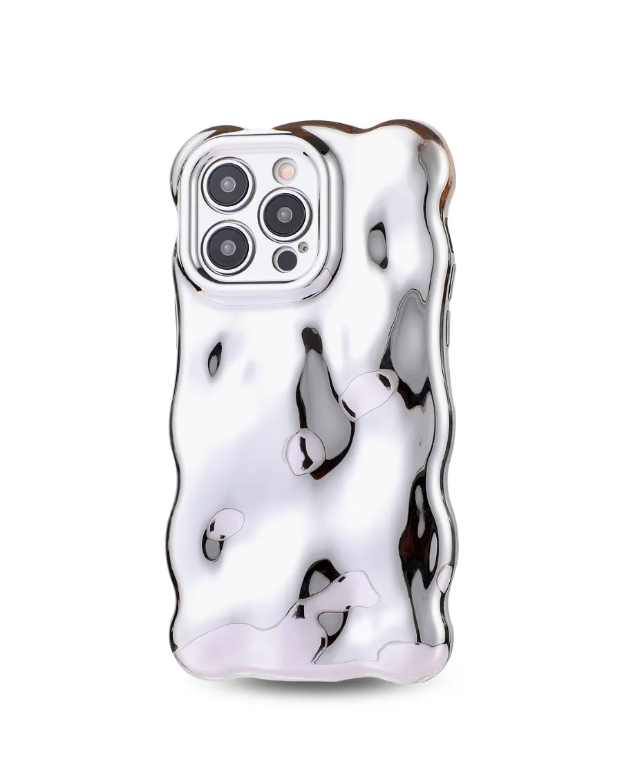Silver Fantasy Phone Case Hybrid Grip