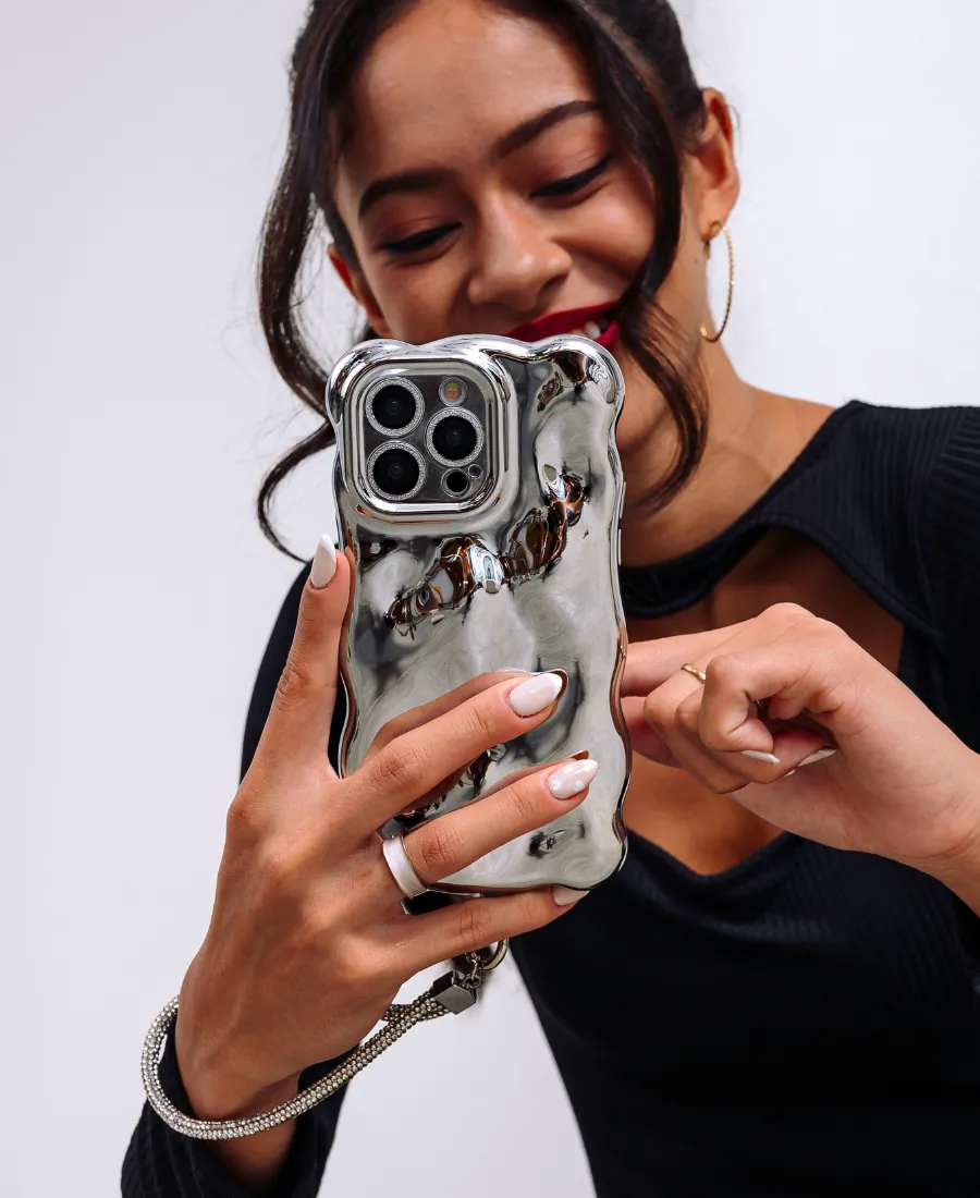 Comfort Edge Layer Slim Fitment Silver Fantasy Phone Case