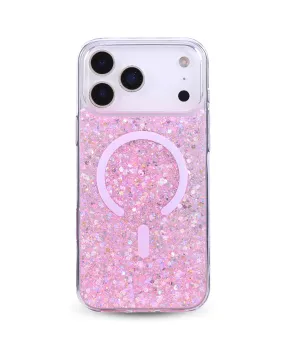 Sport Inspired Scratchproof Surface Pink Disco MagSafe Phone Case