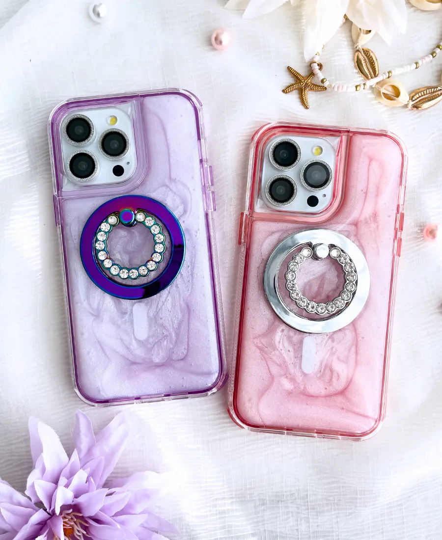 Portable Fit Pink Mystic MagSafe Phone Case