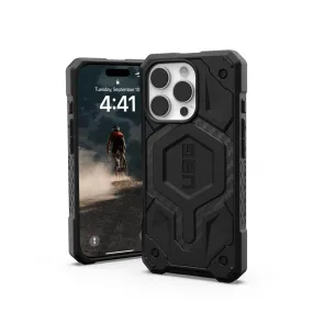 UAG Monarch Case - Apple iPhone 16 Pro - Carbon Fibre (UAG-I16PR-MONCF) Creative Form Luxury Texture Finish