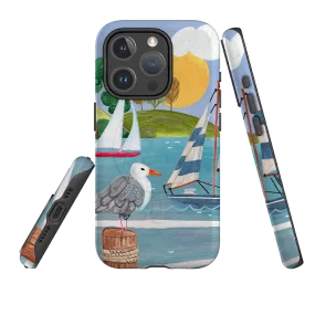 iPhone MagSafe Tough Case -  Sailing By Caroline Bonne Muller Hybrid Protection
