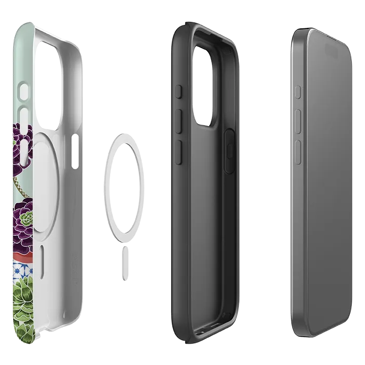 Anti Shock Minimal Feature iPhone MagSafe Tough Case -  Watermelon By Kate Heiss