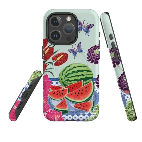 iPhone MagSafe Tough Case -  Watermelon By Kate Heiss Edge Shield