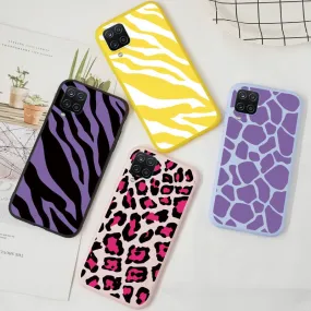 Stylish Detail Layer High Durability Zebra Leopard Animal Print Case For Samsung Galaxy