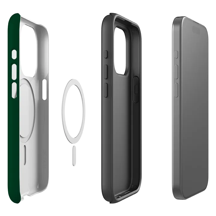 Comfort Grip Durable Shape iPhone MagSafe Tough Case -  Warsaw Green