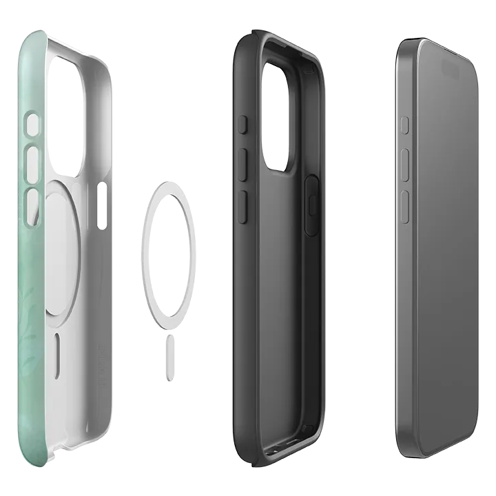 iPhone MagSafe Tough Case - Happy Croc By Maja Lindberg Vivid Finish Protective Fit