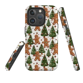 Durable touch iPhone MagSafe Tough Case -  Ginger Bread Xmas III