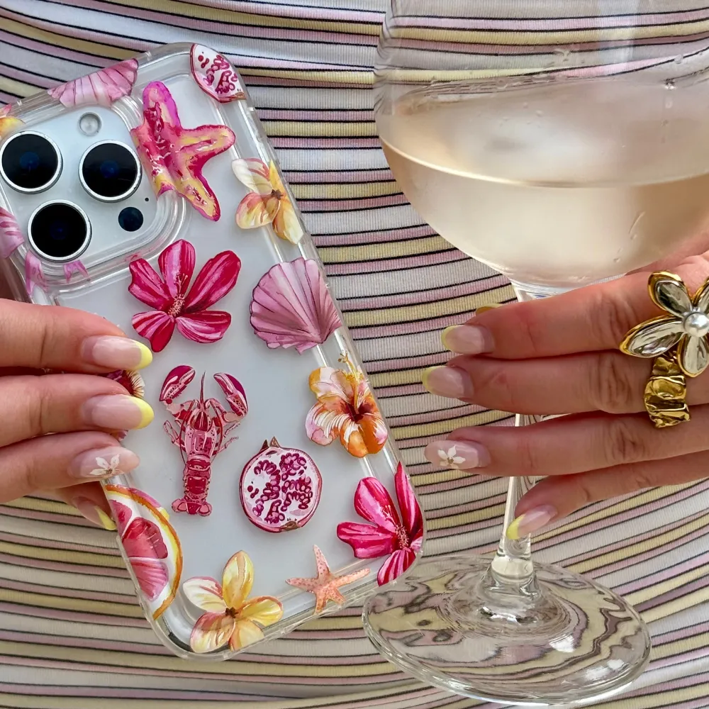 Clear Phone Case - Ros?? Coast Crystal Finish Lightweight Build Quality