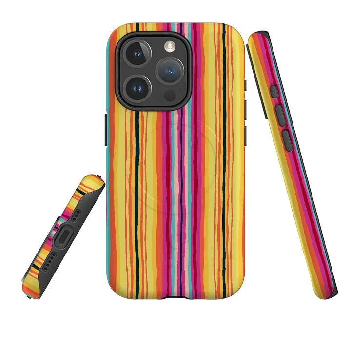 Durable Form iPhone MagSafe Tough Case -  Atelier Stripe By Sarah Campbell