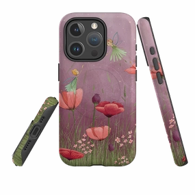 iPhone MagSafe Tough Case - Flower Fairies By Maja Lindberg Soft Frame Soft edges