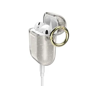 Tech Gadget Protector Presidio Clear   Glitter Apple AirPods (1st/2nd gen) Cases