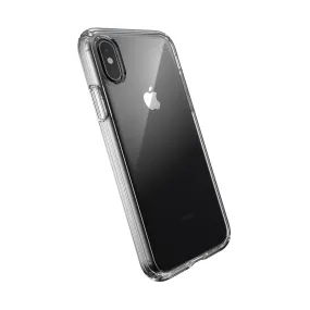 Marble finish Presidio Perfect-Clear iPhone XS/X Cases