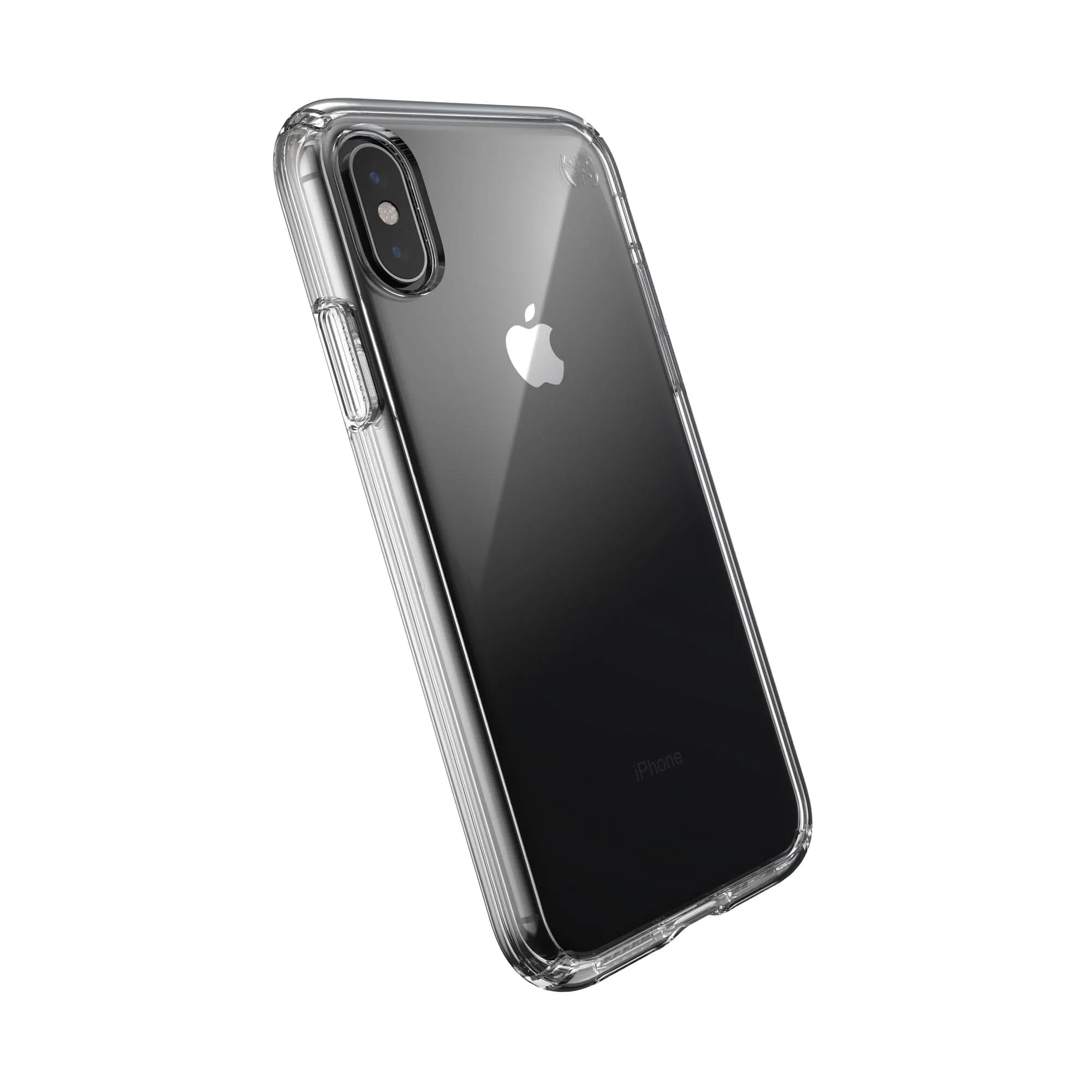 Marble finish Presidio Perfect-Clear iPhone XS/X Cases