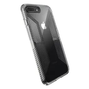 Presidio Perfect-Clear with Grips iPhone 8/7 Plus Cases Smooth Touch Elegant Finish Design