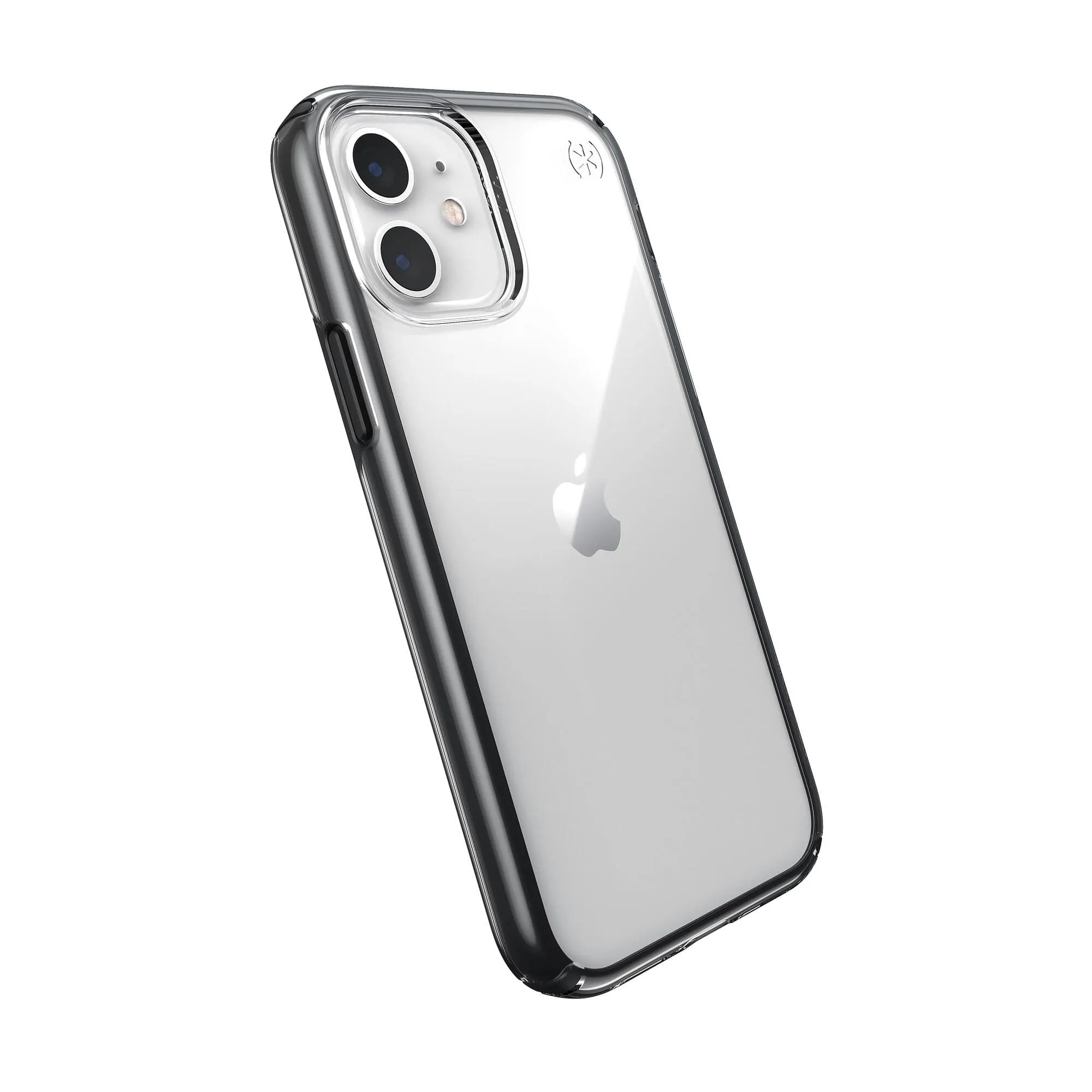 Presidio Perfect-Clear with Impact Geometry iPhone 12 / iPhone 12 Pro Cases Shock Absorber Minimal Detail Texture