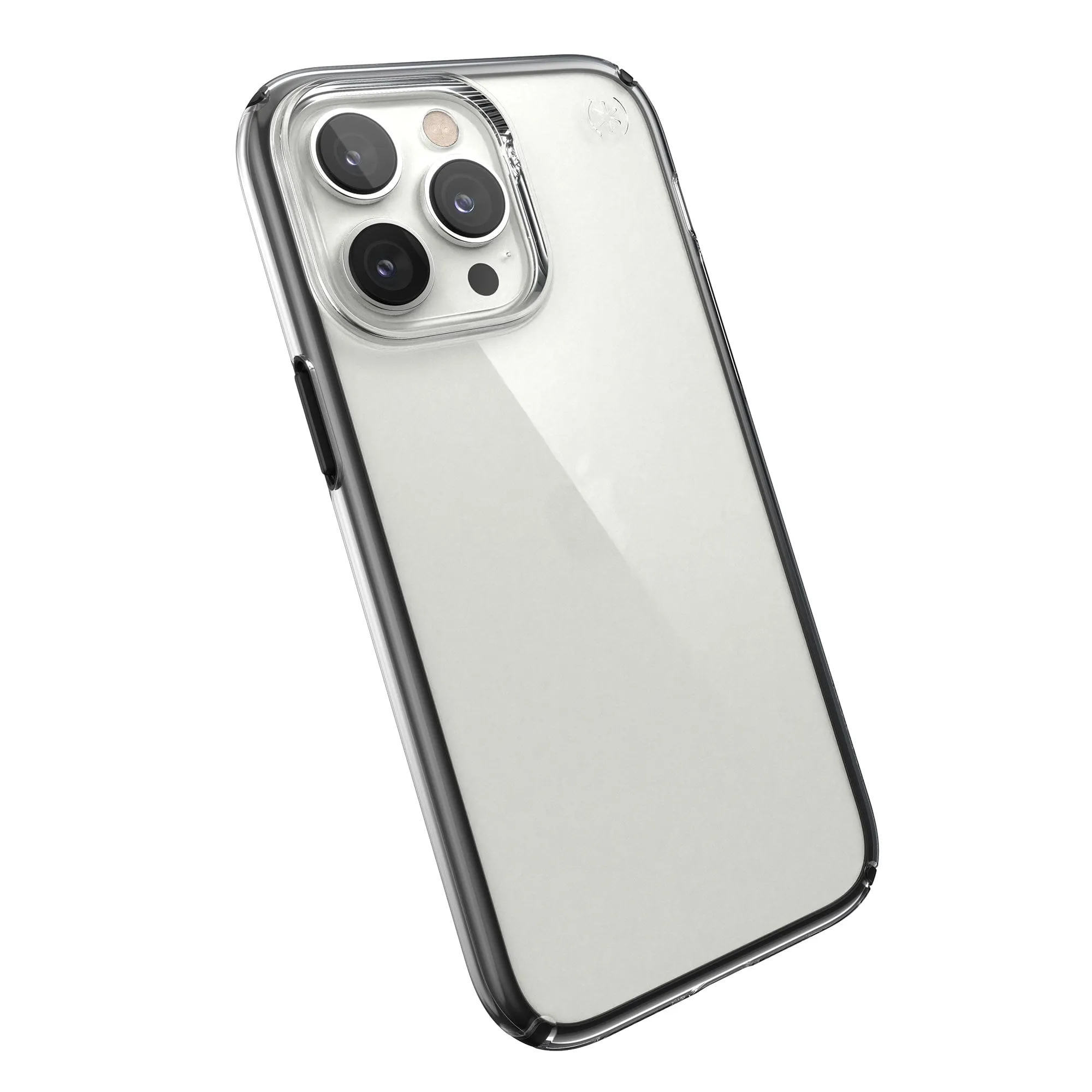 Presidio Perfect-Clear with Impact Geometry iPhone 14 Pro Max Cases elegant design Smooth Finish