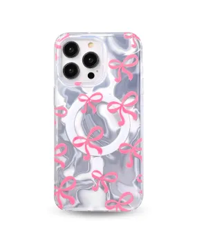 Sleek Guard Pretty Pink Bows MagSafe Phone Case