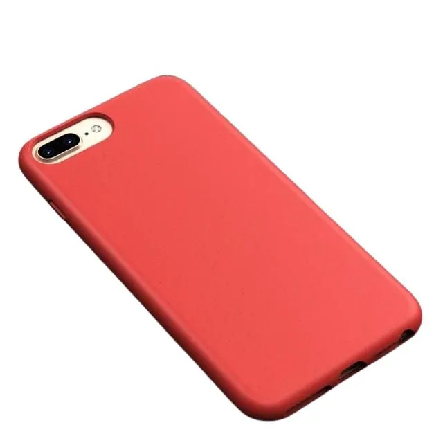 Elegant Surface Texture Eco-Friendly Phone Case For iPhone