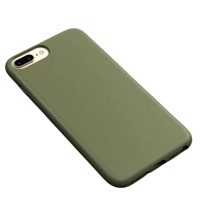 Soft Grip Layer Eco-Friendly Phone Case For iPhone