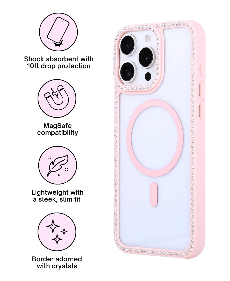 Long Lasting Blush Pink Glow MagSafe Phone Case