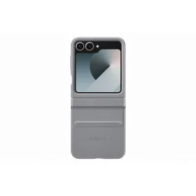 Durable Build Samsung Kindsuit Cover - Samsung Galaxy Z Flip6 - Gray (SAM-EF-VF741PJ)