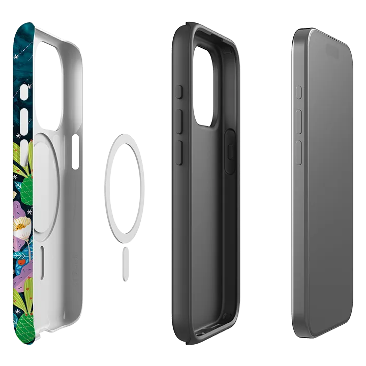 Protective Edge Layer Color Finish iPhone MagSafe Tough Case -  Perseide By Madalina Andronic