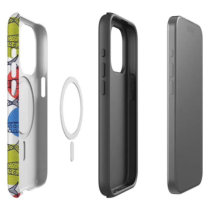 iPhone MagSafe Tough Case - Sardines In Colour Premium Detail