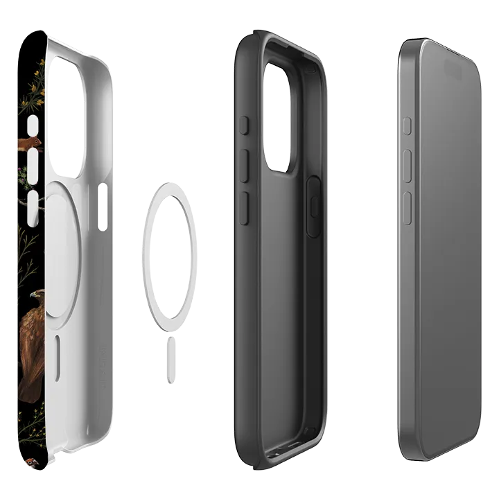 Comfort Finish Layer iPhone MagSafe Tough Case -  Highland Wildlife By Anna Stead