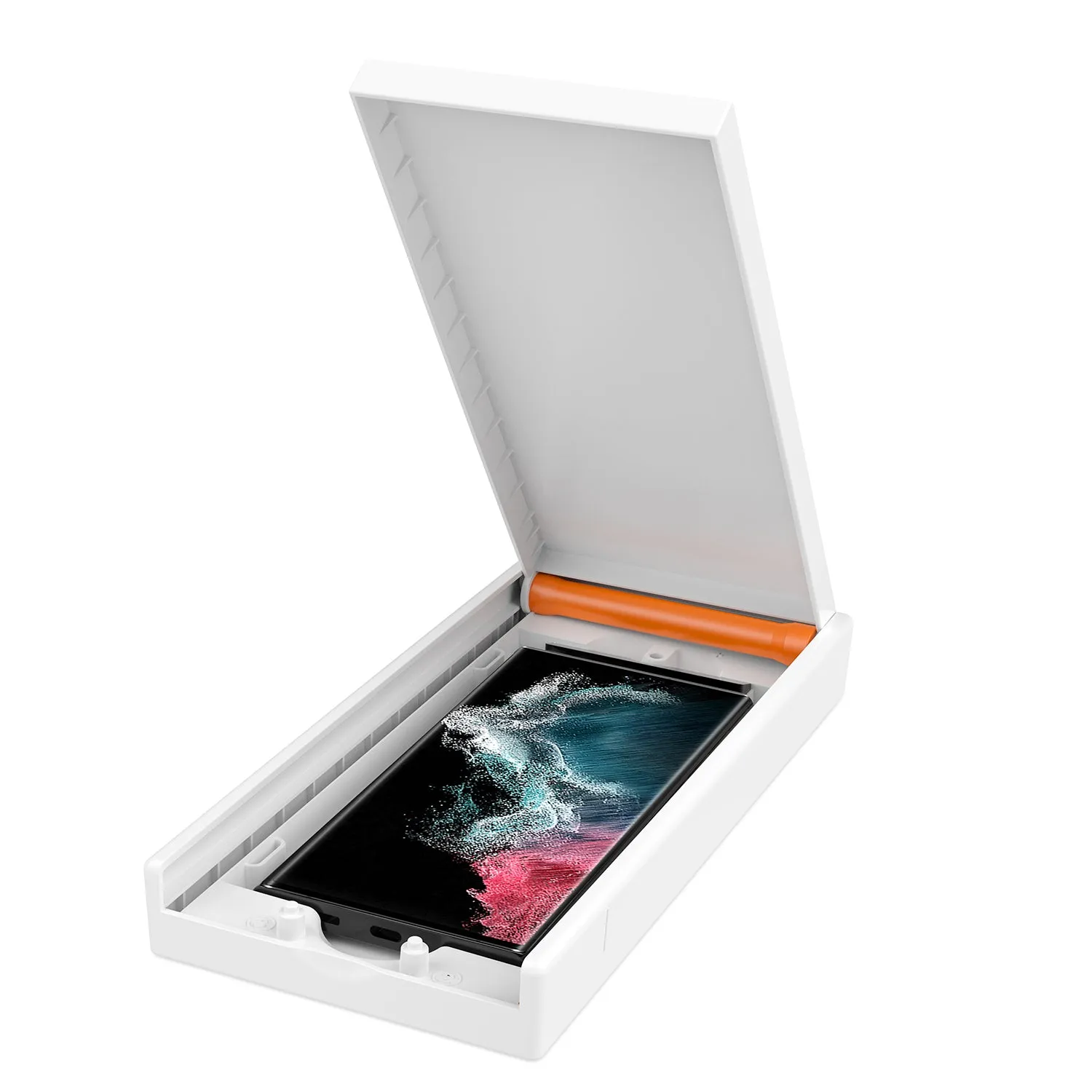 Samsung Galaxy S22 Ultra 3D curved screen protector with Easy Install Box (2 Pack) Screen Armor Pro Max