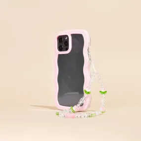 Adult Lanyard Adult Strap Beaded Phone Strap - Cute Tulips