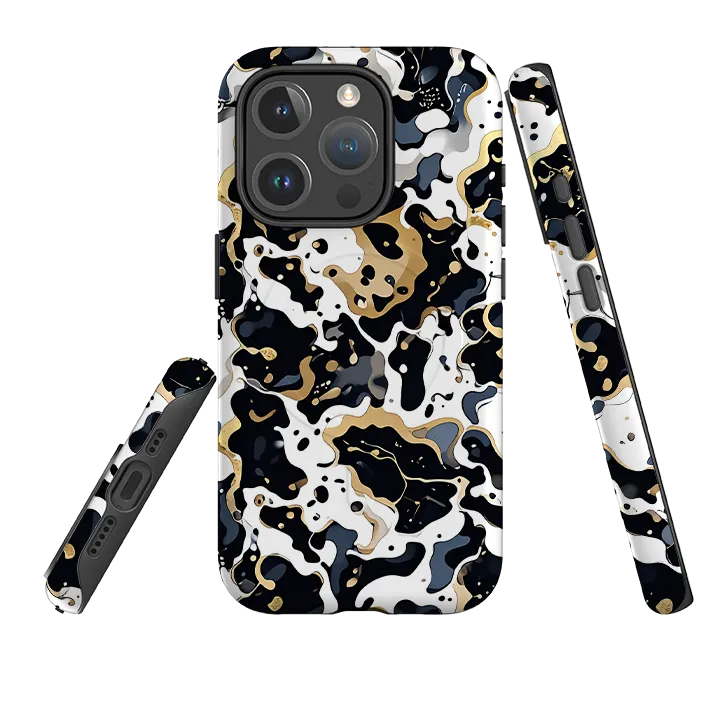 Matte Edge iPhone MagSafe Tough Case - Moet Marble