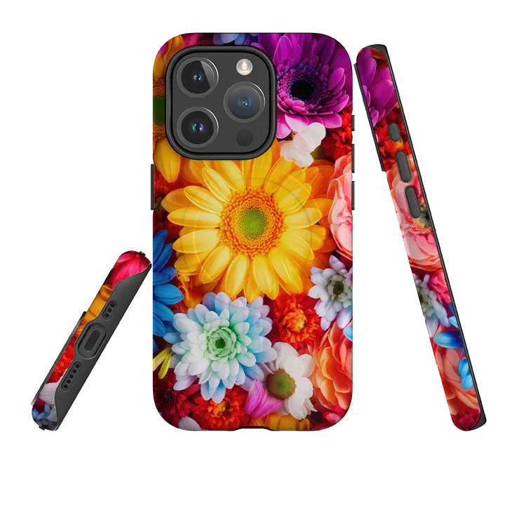 iPhone MagSafe Tough Case -  Nutberry Floral Smooth Surface Layer Lightweight Shell