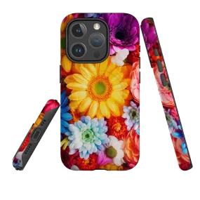 iPhone MagSafe Tough Case -  Nutberry Floral Smooth Surface Layer Lightweight Shell