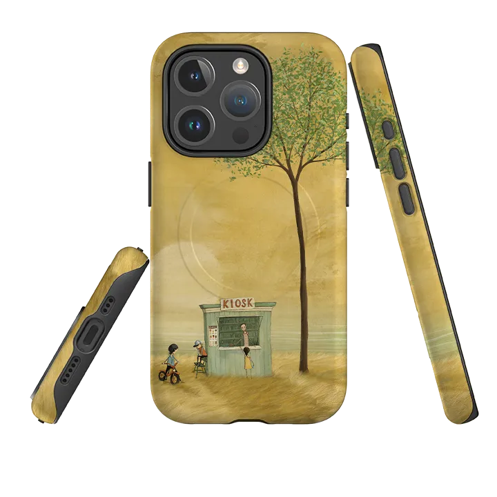 iPhone MagSafe Tough Case - Summer Evening By Maja Lindberg Protective Form Texture Hybrid Pattern Texture