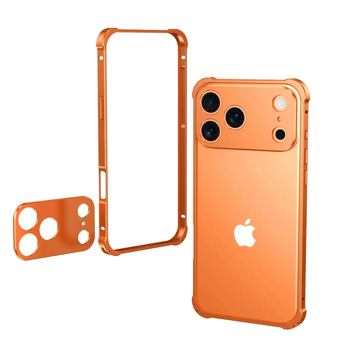 Metal Bumper Case Alloy Lens Strong Anti-Fall Heat Dissipation Cover  For iPhone 17 Series Luxury Appeal