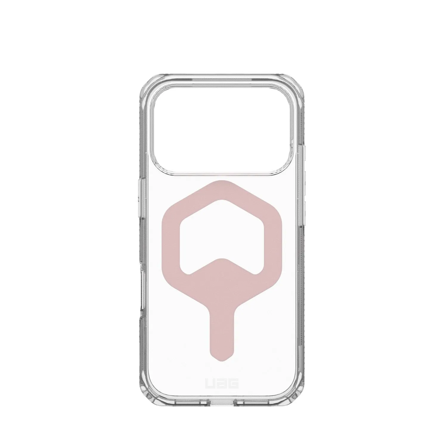 Soft Grip UAG Plyo Magsafe Case - Apple iPhone 17 Pro - Ice & Rose Gold (UAG-I17P-MPLYG)