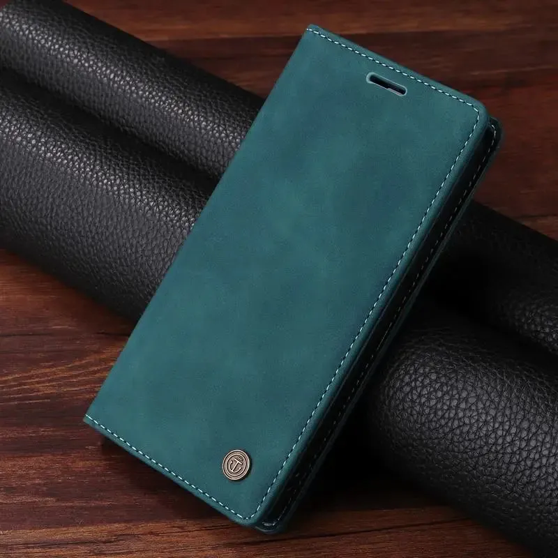 Leather Wallet Case for Samsung A Series Soft Shield