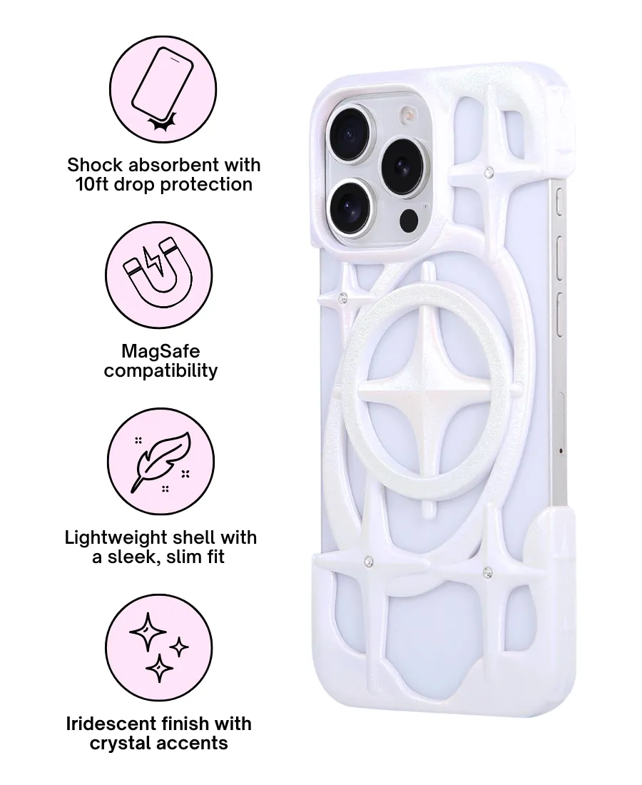 Hybrid Finish Pearl Dreams MagSafe Bumper Phone Case