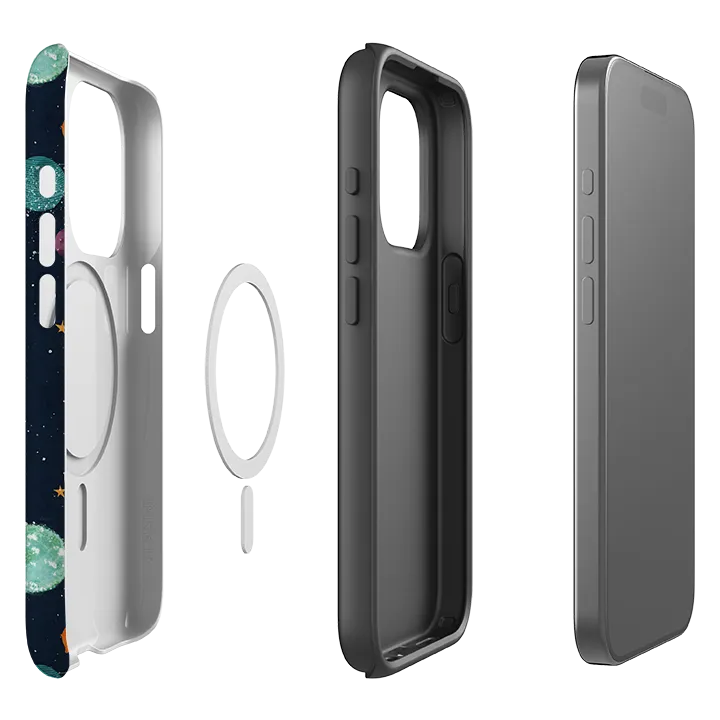 iPhone MagSafe Tough Case - Far Far Away By Katherine Quinn Clear Edge Soft Feel