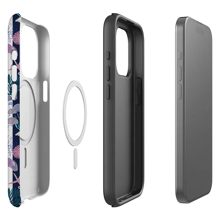 Premium Edge Design iPhone MagSafe Tough Case - Coastal Calling Stripe III By Emma Frances Grant