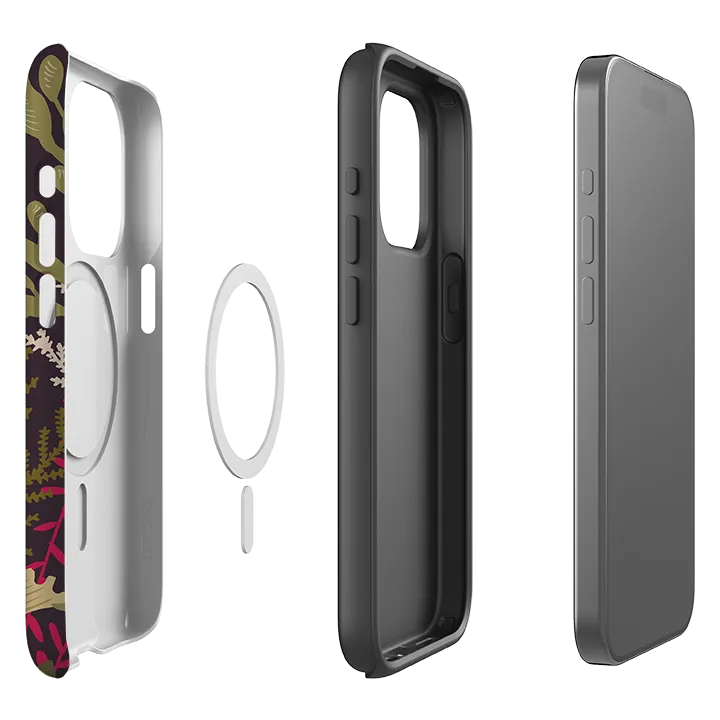 iPhone MagSafe Tough Case - Sea Weed By Kate Heiss Soft Detail Layer