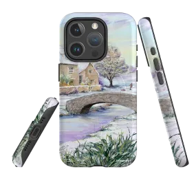Elegant Finish iPhone MagSafe Tough Case -  Cotswold Winter