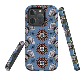 Modern Grip Texture Comfort Detail iPhone MagSafe Tough Case - Thistle By Cressida Bell