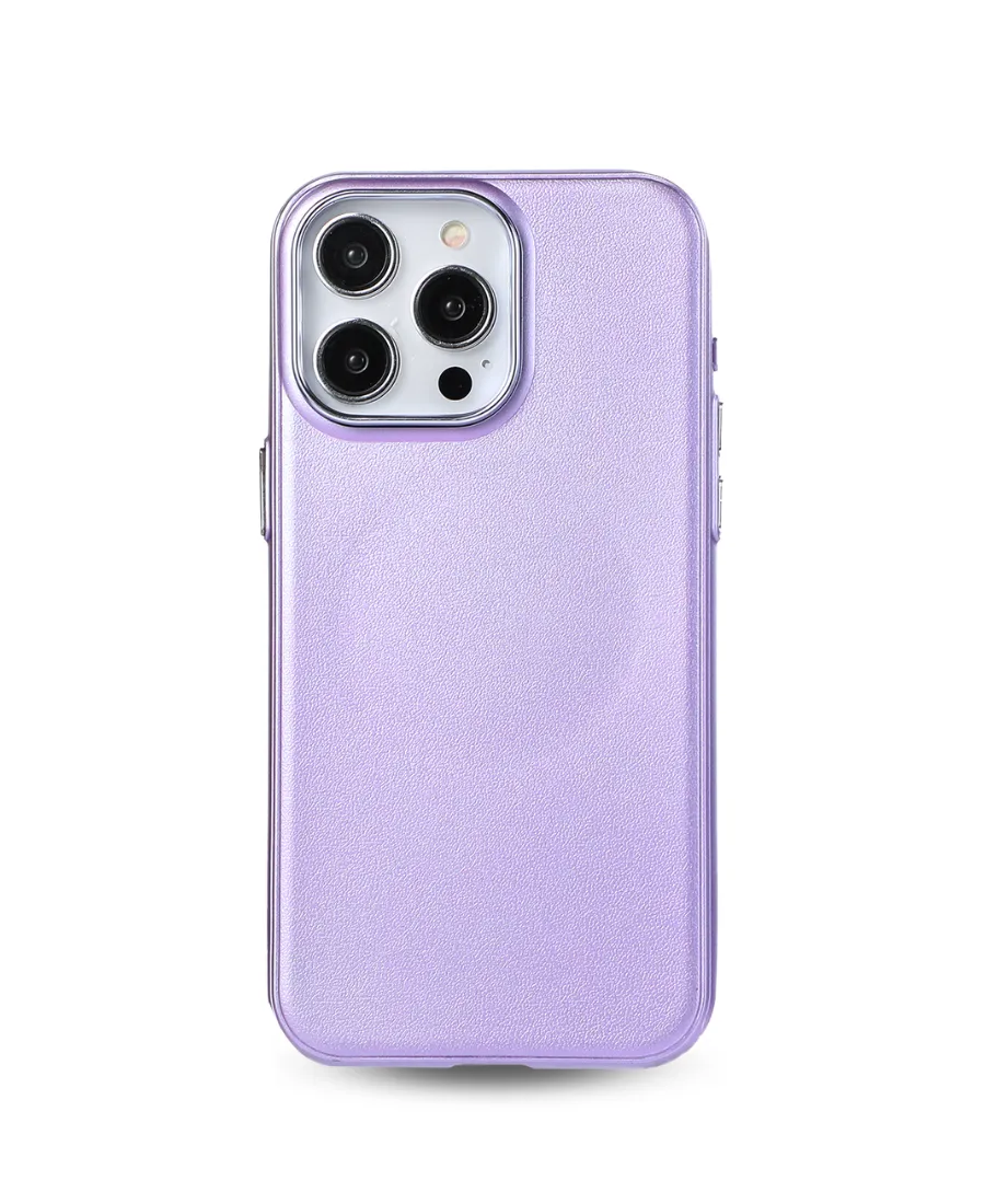 Urban Minimalism Urban Design Purple Pearl Shimmer MagSafe Phone Case