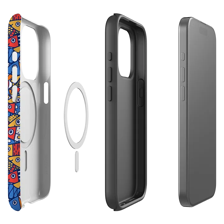 iPhone MagSafe Tough Case - Sardines VI Color Layer