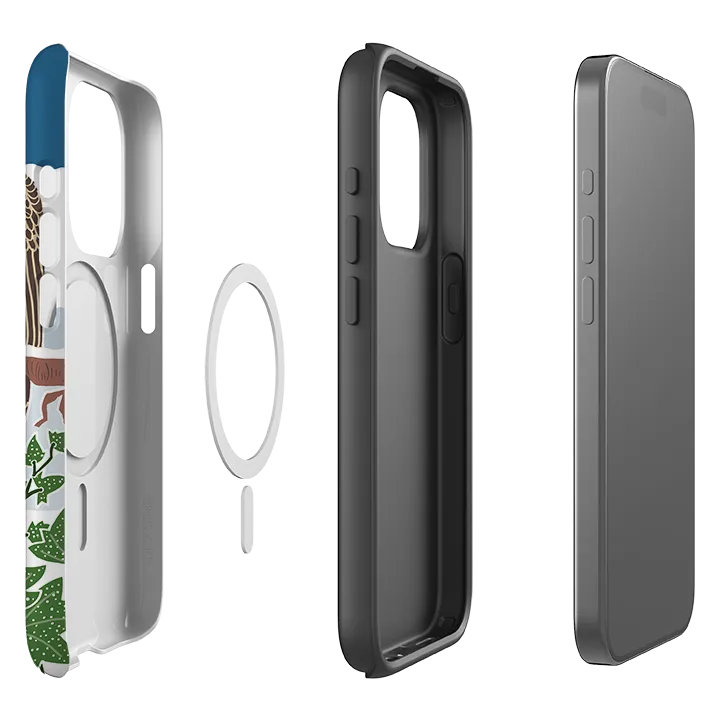 iPhone MagSafe Tough Case -  Winter II By Kate Heiss Protective Build Luxury Detail Texture