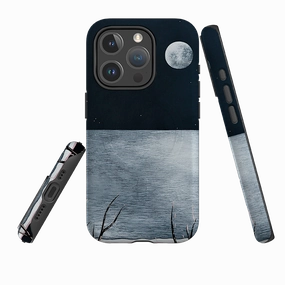 iPhone MagSafe Tough Case -  Night Of The Huge Moon By Natasha Newton Protective Finish Luxury Grip