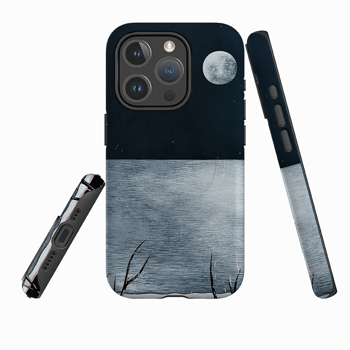 Comfort Fit iPhone MagSafe Tough Case -  Night Of The Huge Moon By Natasha Newton