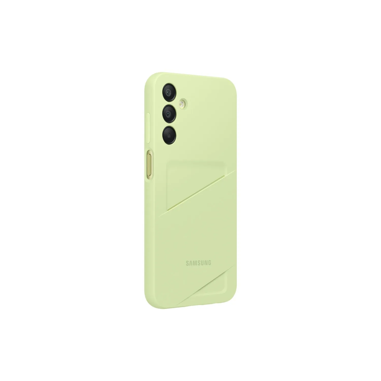 Samsung Card Slot Cover - Samsung Galaxy A15 4G - Lime hybrid design